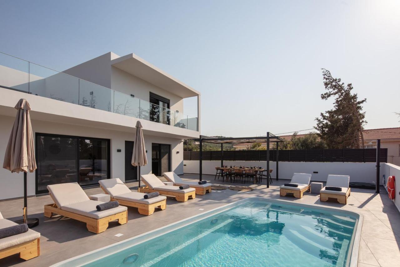 חאניה Horizon Luxury Villa מראה חיצוני תמונה