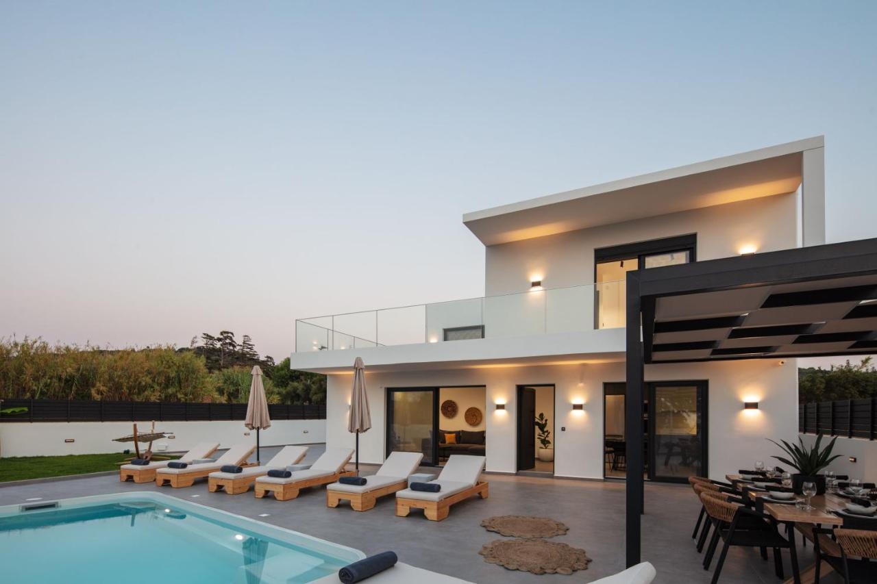 חאניה Horizon Luxury Villa מראה חיצוני תמונה