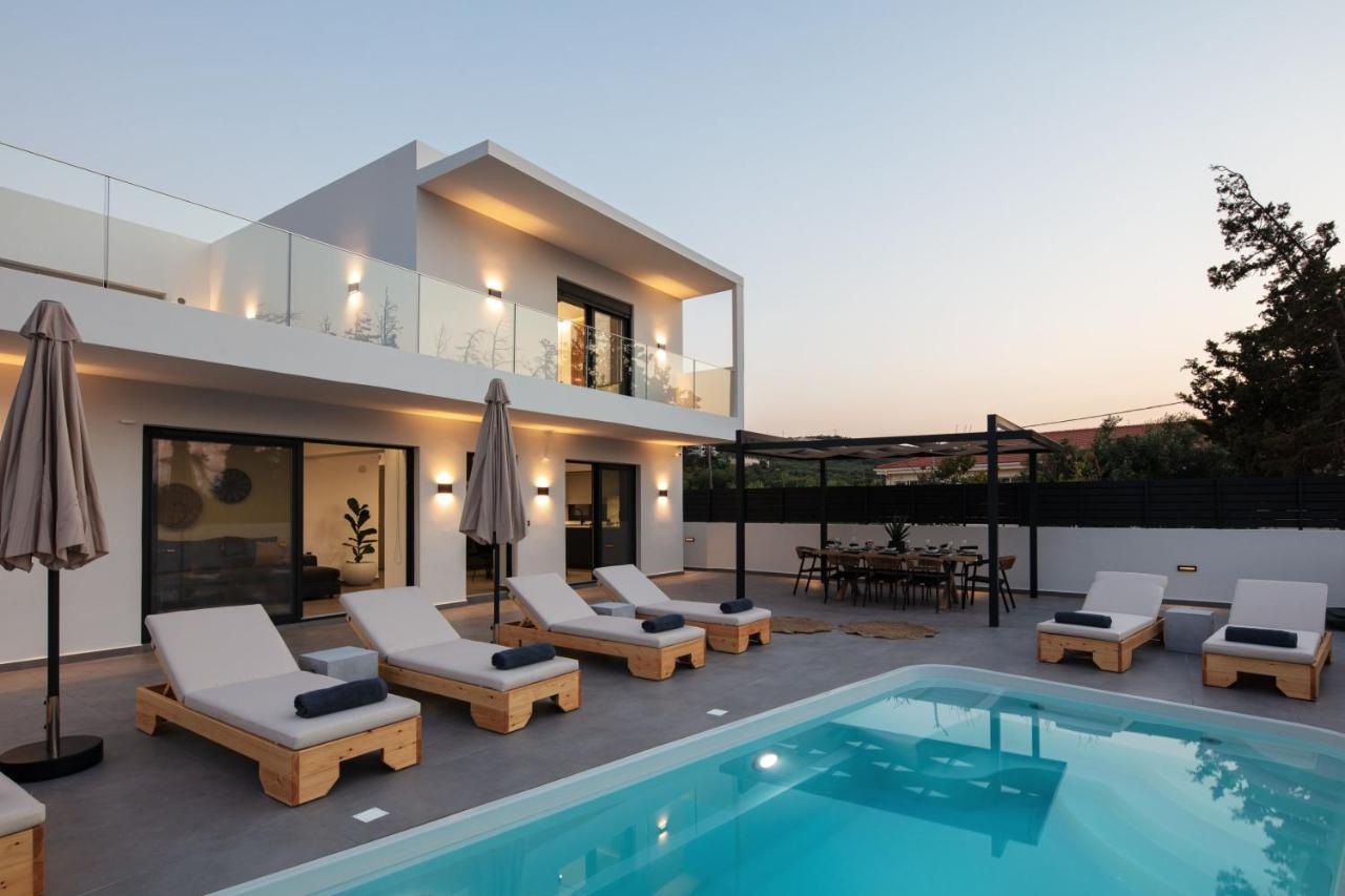 חאניה Horizon Luxury Villa מראה חיצוני תמונה